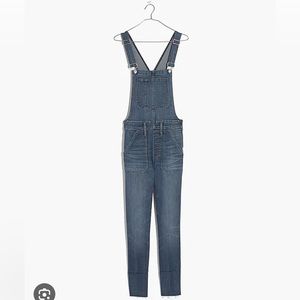 Madewell Skinny overalls in Kemp wash Small
